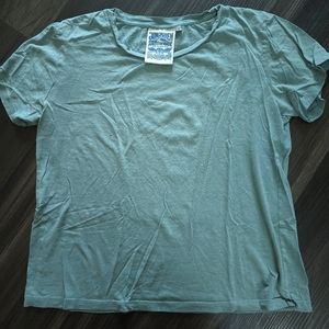 Jungmaven clay green Oaji hemp tee size s